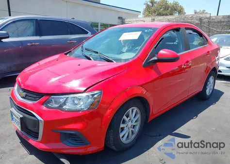2017 Chevrolet Sonic Lt z USA, uszkodzony, nr VIN 1G1JD5SG6H4128627